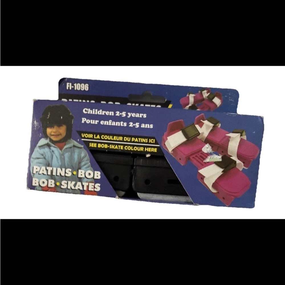 Bob Skates Patins Black Fl-1096 Skate Trainer Age 2-5 Size 6-13 Ice Skates Pink
